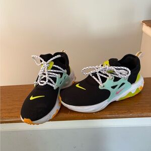 Nike Black and Yellow Athletic Shoes